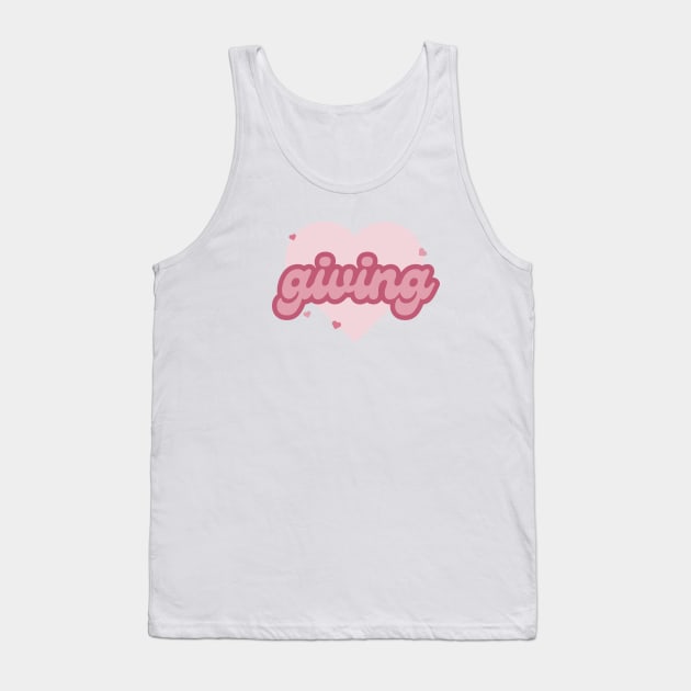 It's 'giving' y2k logo Tank Top by twothousands